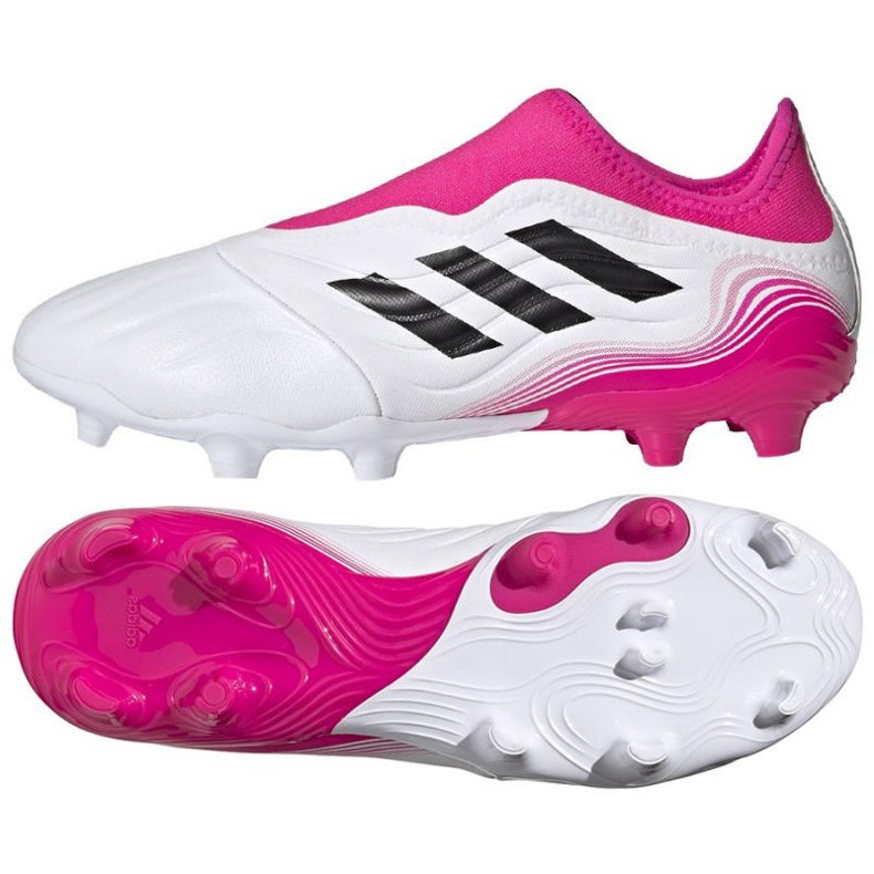 Adidas Copa Sense.3 Ll Fg M FW7268 Fußballschuhe marineblau, weiß, rosa weiß