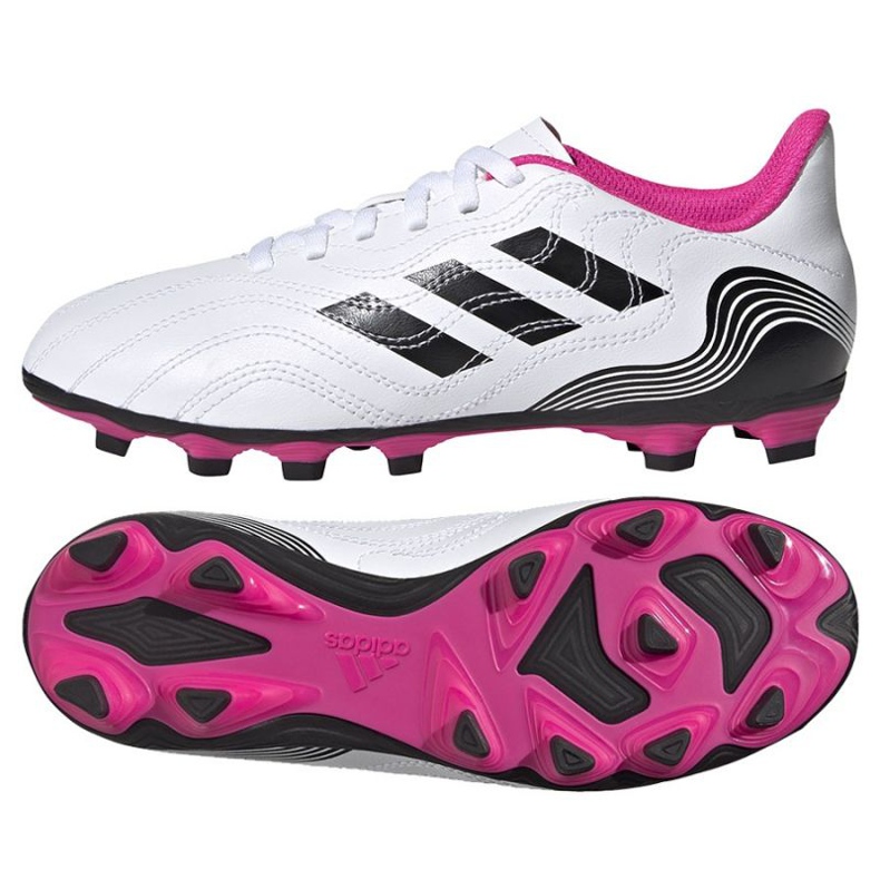 Adidas Copa Sense.4 FxG Jr FX1966 Fußballschuhe mehrfarbig weiß