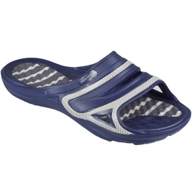 Aqua-Speed ​​​​Tahiti Herrenhausschuhe marineblau col.10