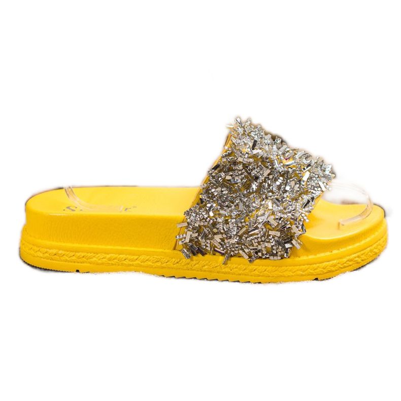 Seastar Modische Hausschuhe aus Kristall silber-