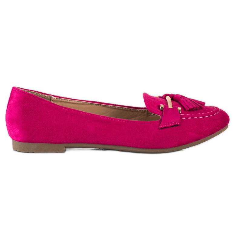 Kayla Modische Loafer rosa