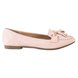 Kayla Modische Loafer rosa