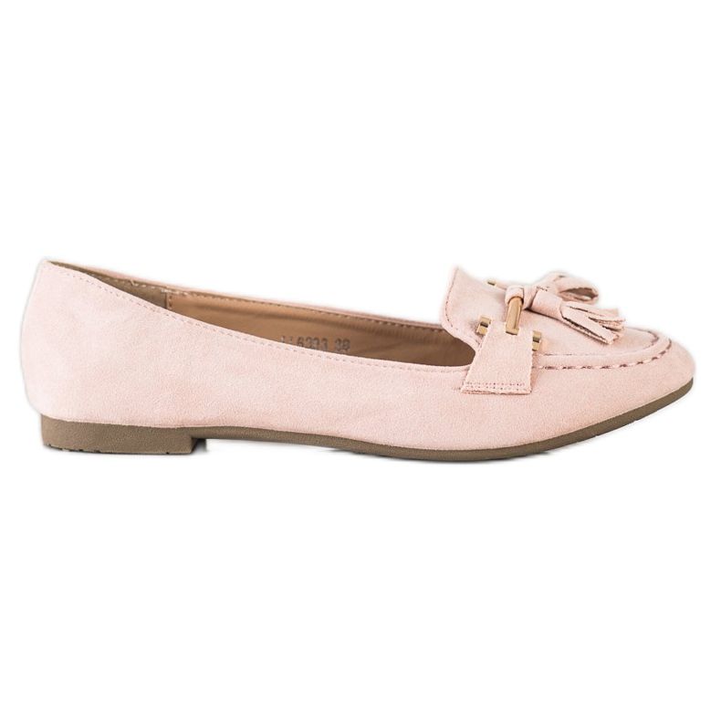 Kayla Modische Loafer rosa