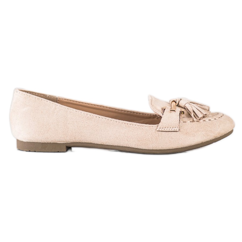 Kayla Modische Loafer beige
