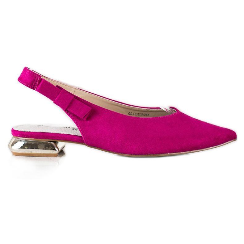 Goodin Stilvolle Pumps in Spitz rosa