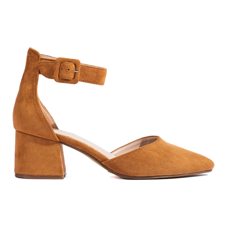 Goodin Pumps mit Schnalle braun