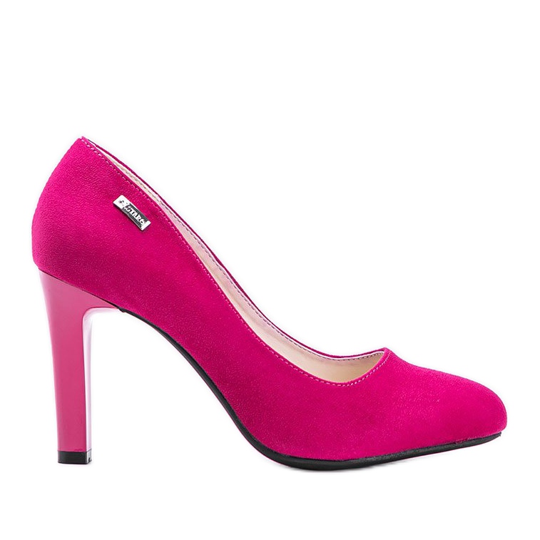 Pinke Pumps auf einem Blair-Stiletto-Absatz rosa