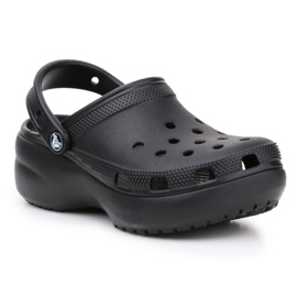 Crocs Classic Platform Clog 206750-001 Flip-Flops schwarz
