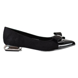 Goodin Pumps mit Schleife schwarz