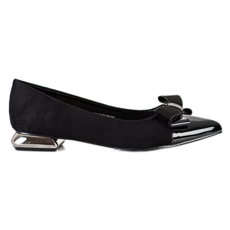 Goodin Pumps mit Schleife schwarz