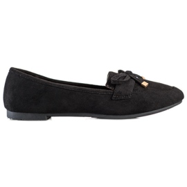 Anesia Paris Slipper mit Schleife schwarz