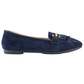 Anesia Paris Stylische Loafer blau