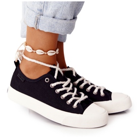 Damen Sneaker Big Star FF274184 Schwarz