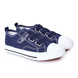 EVE Sneakers für Kinder mit Klettverschluss Marineblau Avengers