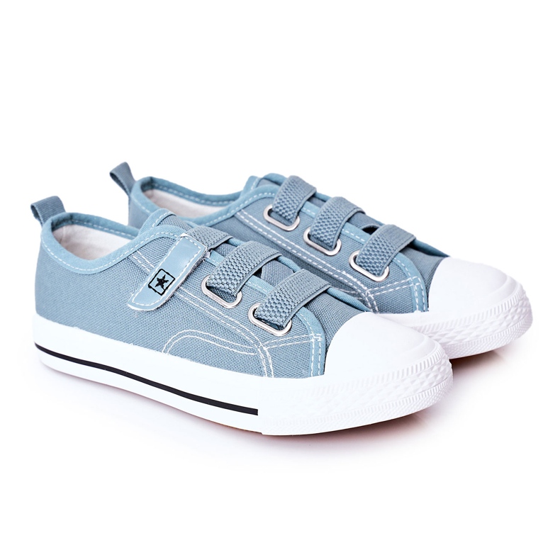 EVE Blaue Avengers Klett-Sneaker für Kinder