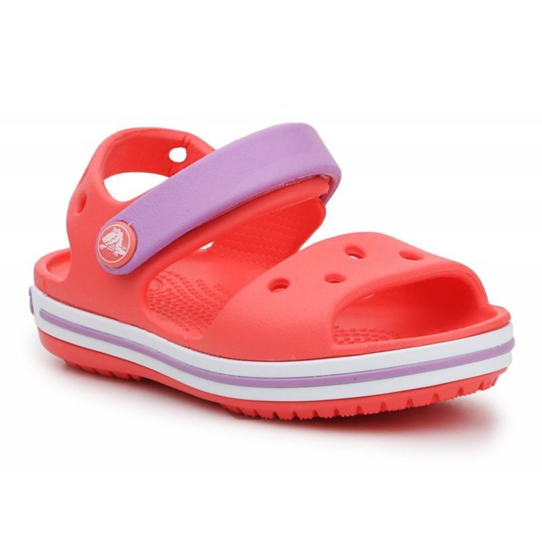 Crocs Crocband Sandale Kinder 12856-6SL rot violett