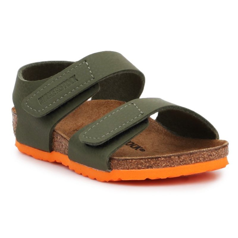 Birkenstock Palu Kinder Logo Bs 1019048 blau grün