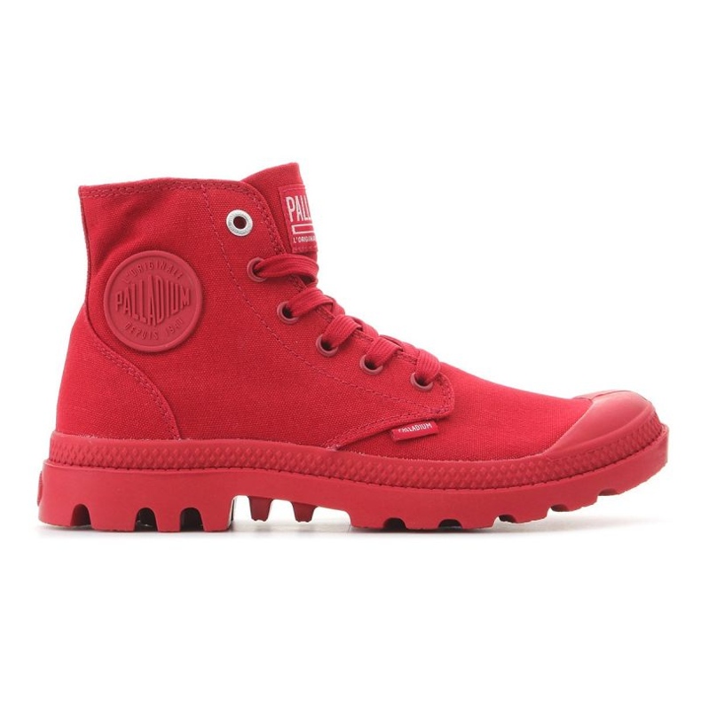 Palladium Pampa Hi Mono U 73089-607-M Schuhe rot