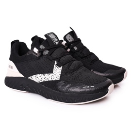 Herren Sportschuhe Memory Foam Big Star HH174236 Schwarz