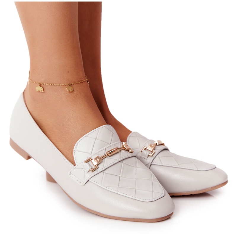 PS1 Klassische Damen Slipper Grau Eloquence