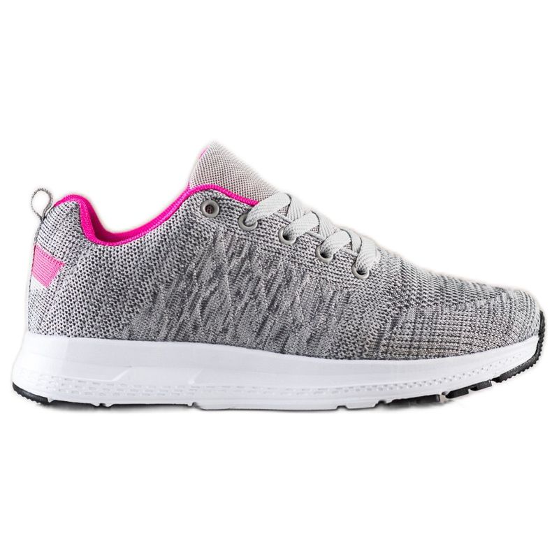 SHELOVET Leichte Sneaker zum Schnüren grau