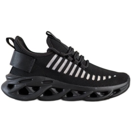 SHELOVET Schwarze Mode-Turnschuhe