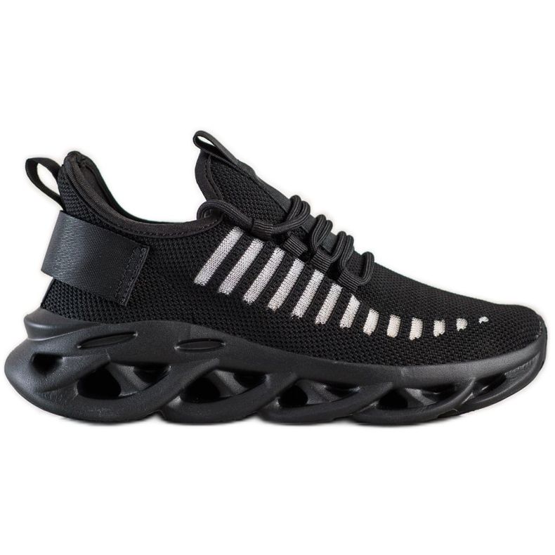 SHELOVET Schwarze Mode-Turnschuhe