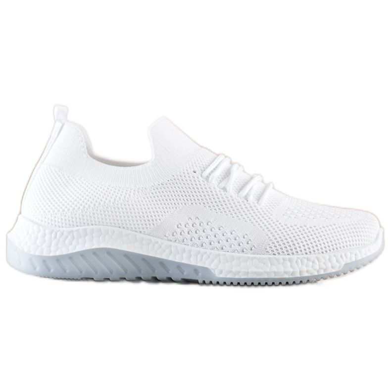 Camo Durchbrochene weiße Turnschuhe