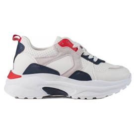 SHELOVET Bunte Turnschuhe mehrfarbig