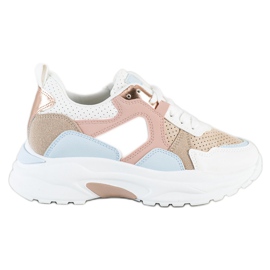 SHELOVET Bunte Turnschuhe mehrfarbig