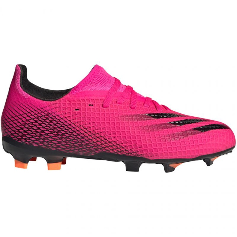 Adidas X Ghosted.3 Fg Jr FW6935 Fußballschuhe mehrfarbig rosa