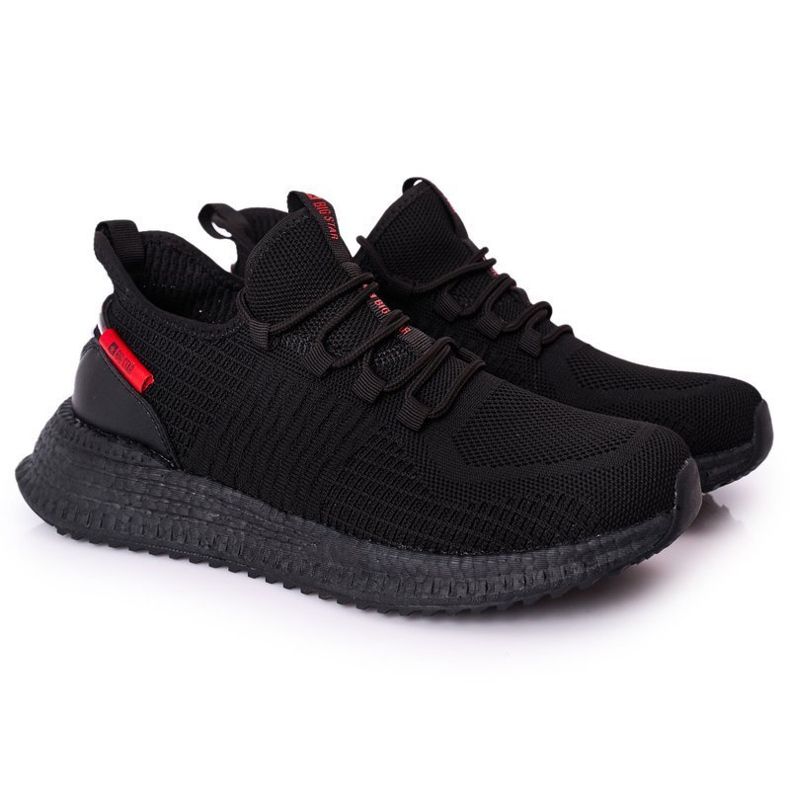 Herren Sportschuhe Big Star HH174273 Schwarz