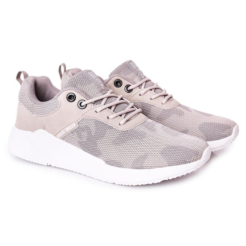 Herren Sportschuhe Memory Foam Big Star HH174139 Grau