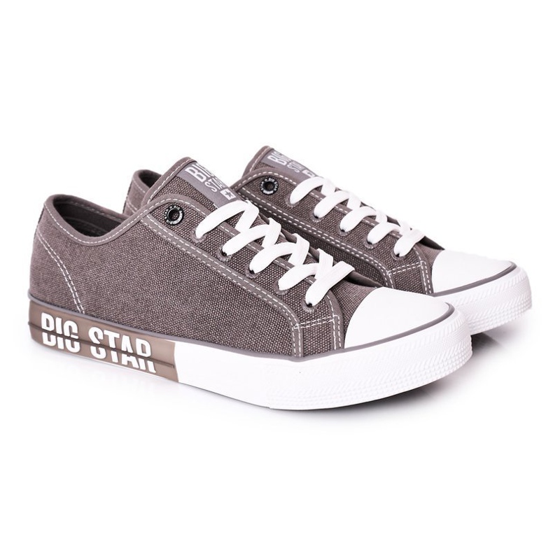 Herren Big Star Grau Sneakers HH174049