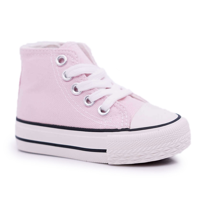 FRROCK Klassisch hohe Filemon Sneakers für Kinder in Rosa ['rosa']