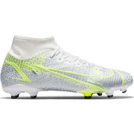 Nike Mercurial Superfly 8 Academy FG / MG M CV0843 107 Fußballschuhe weiß