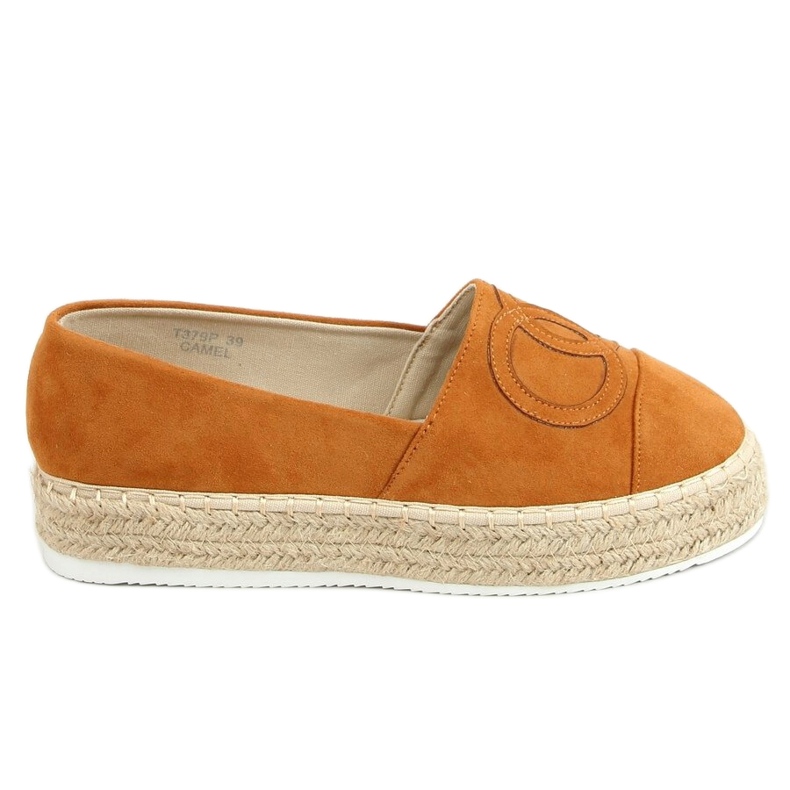 Espadrilles Chanelki Kamel T379P Kamel braun mehrfarbig