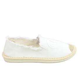 Weiße Damen Espadrilles NB273P Weiß