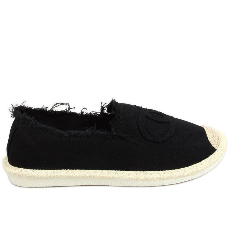 Schwarze Damen Espadrilles NB273P Schwarz