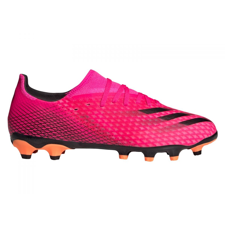 Adidas X Ghosted.3 Mg M FW6973 Fußballschuhe graphit, rosa rosa