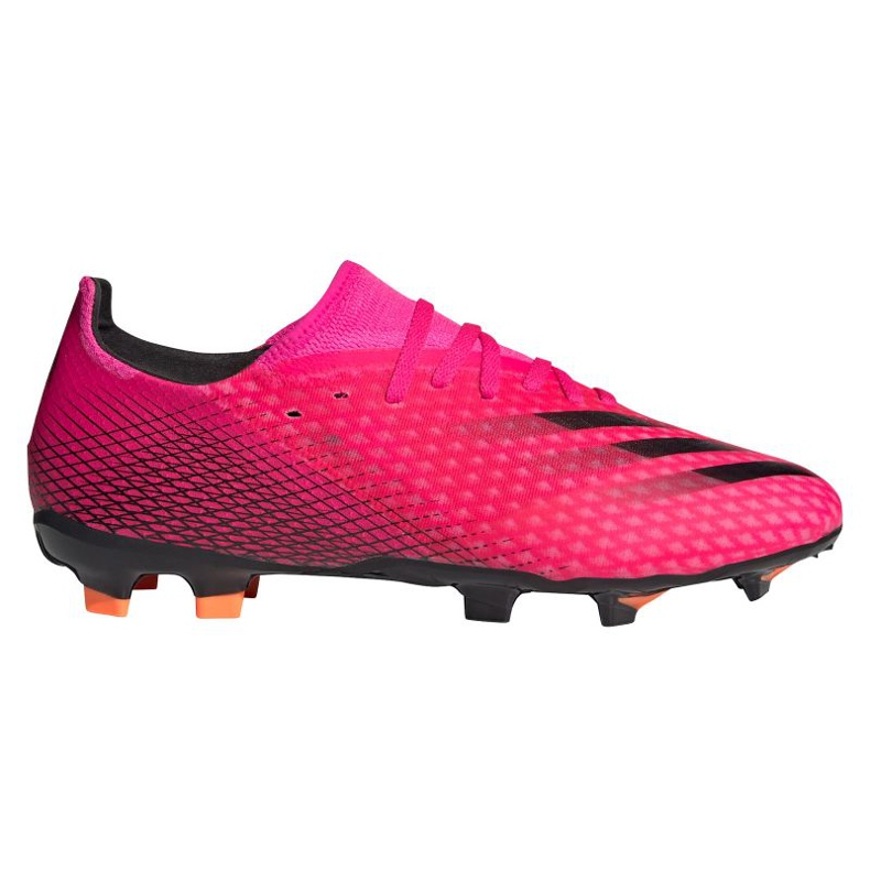 Adidas X Ghosted.3 Fg M FW6945 Fußballschuhe graphit, rosa rosa