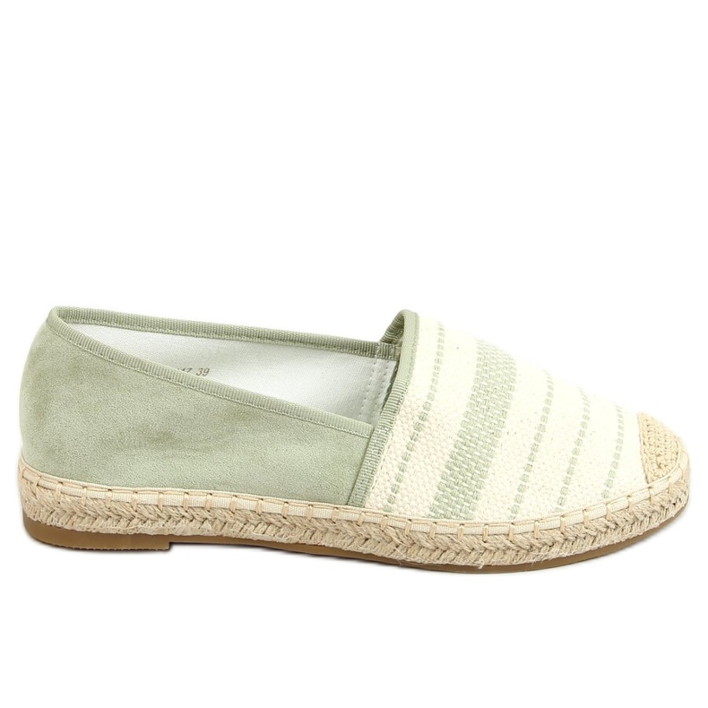 Aquamarine Espadrilles für Damen 3447 Grün
