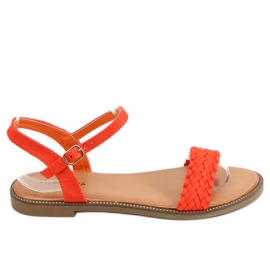 Orange Damensandalen WL061 Orange
