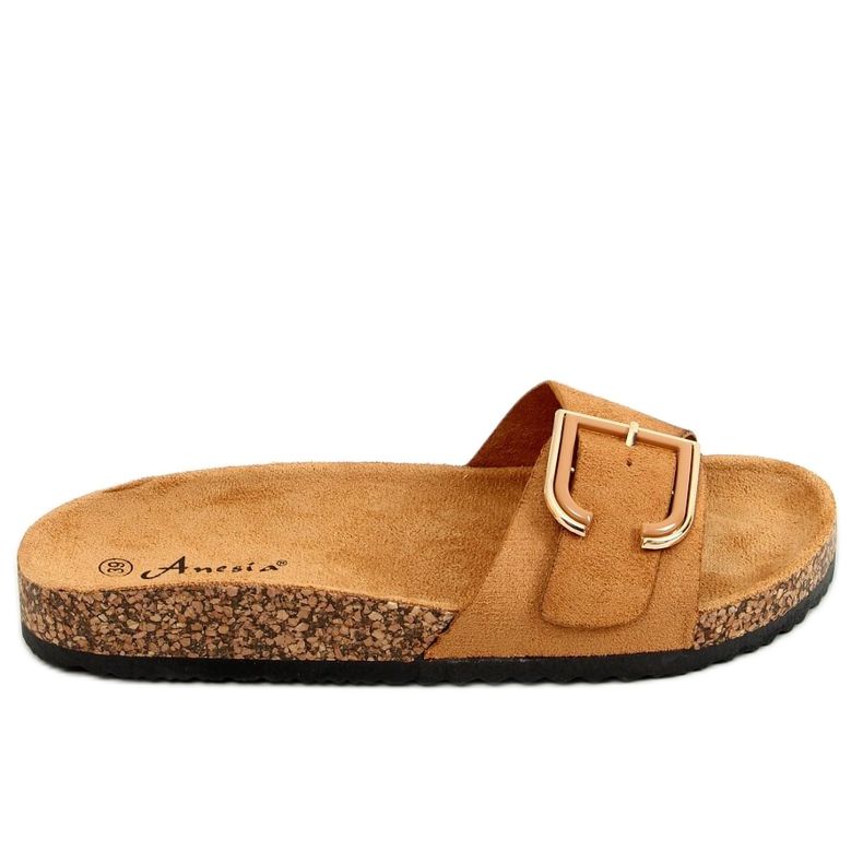 Camel N-111 Camel Kork Hausschuhe braun