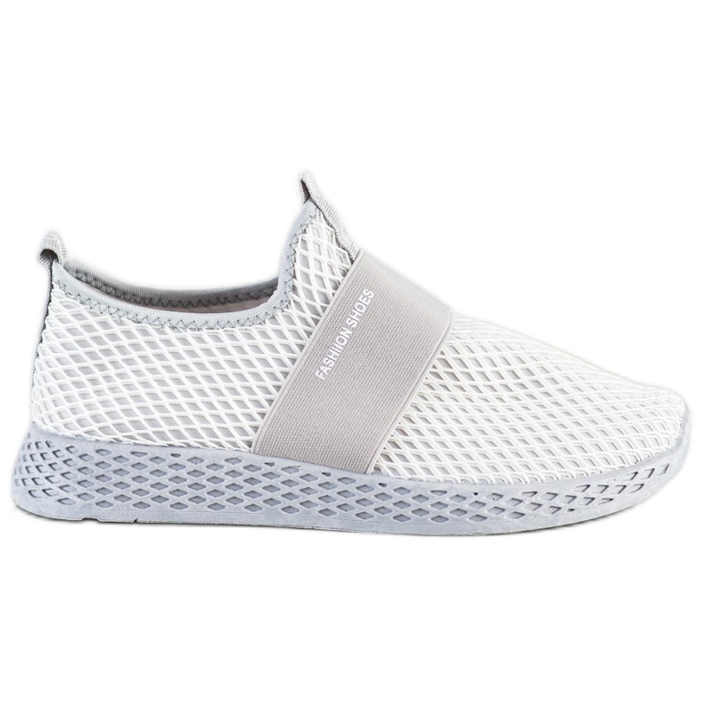 SHELOVET Slip-on-Sneaker mit Mesh grau