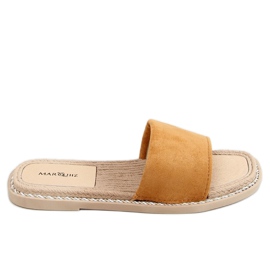 Camel 1096 Camel Wildleder Damen Hausschuhe braun