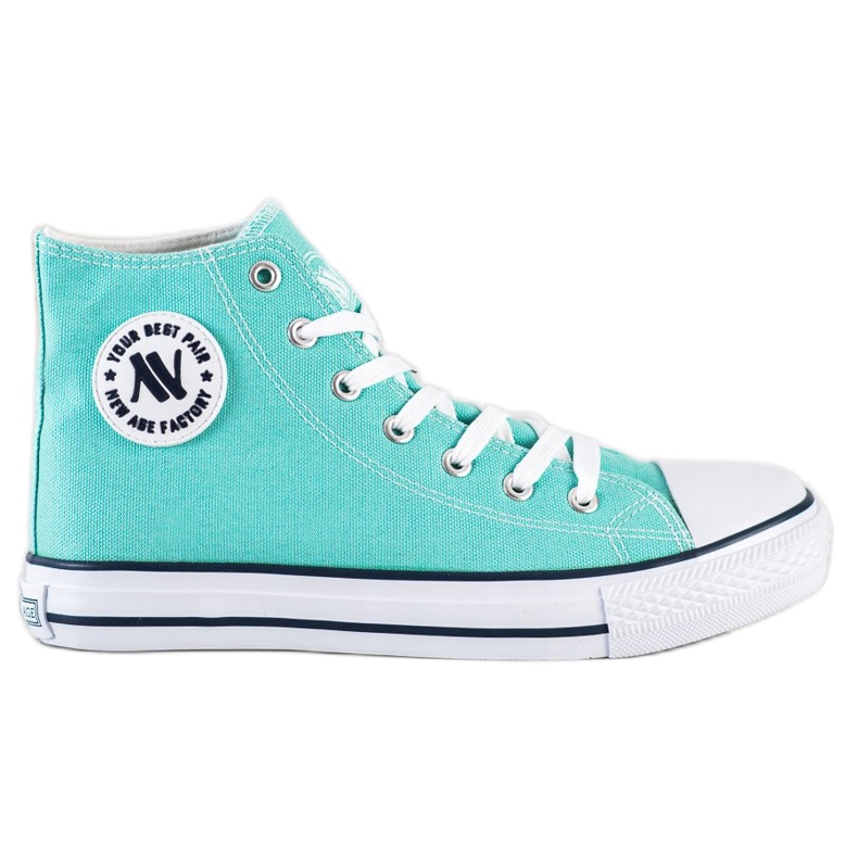 New Age High Sneakers blau