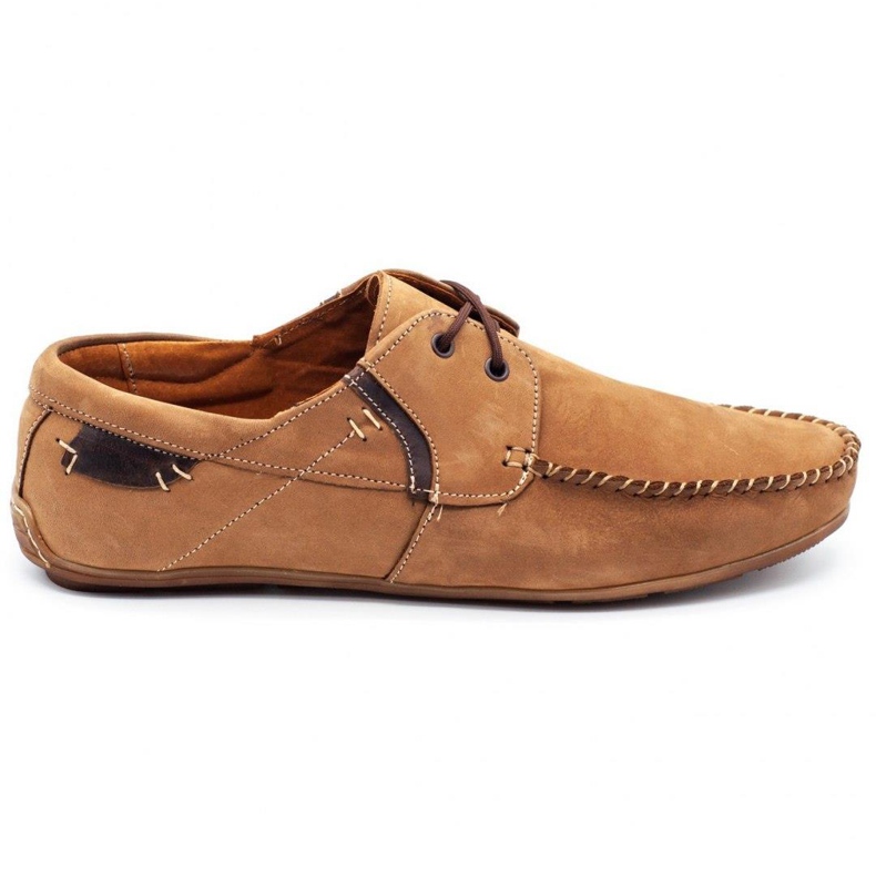 Olivier Herren Leder Loafer 297 braun