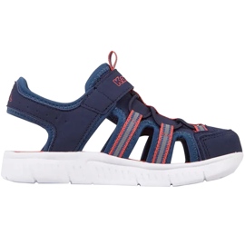 Kappa Kyoko Kinderschuhe, marineblau und orange 260884K 6744