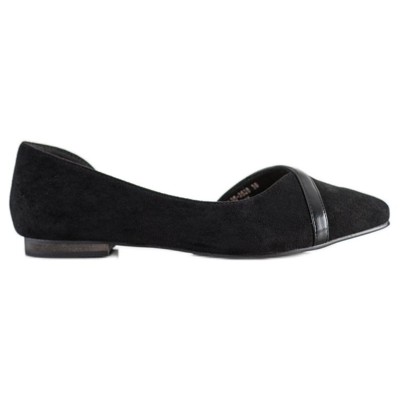 SHELOVET Stylische Ballerinas schwarz